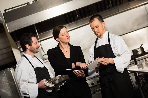 istock Professional culinary team in the kicthen 519154718
