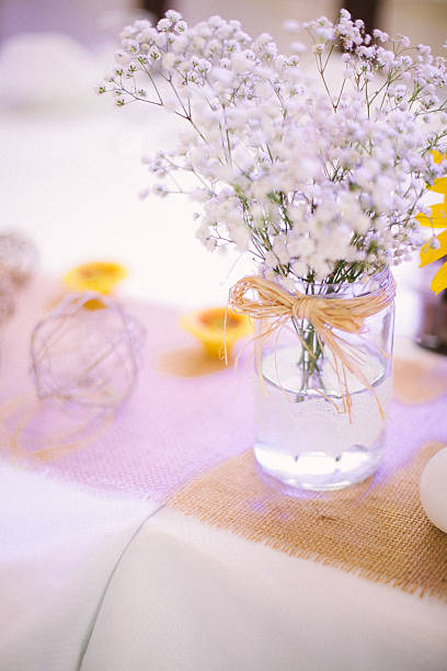 istock Wedding decoration with sunflowers. 519156896
