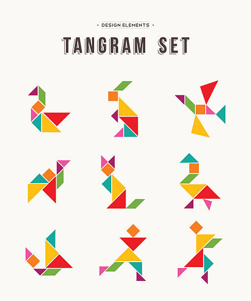 Tangram Shapes Stock Photos, Pictures & Royalty-Free Images - iStock