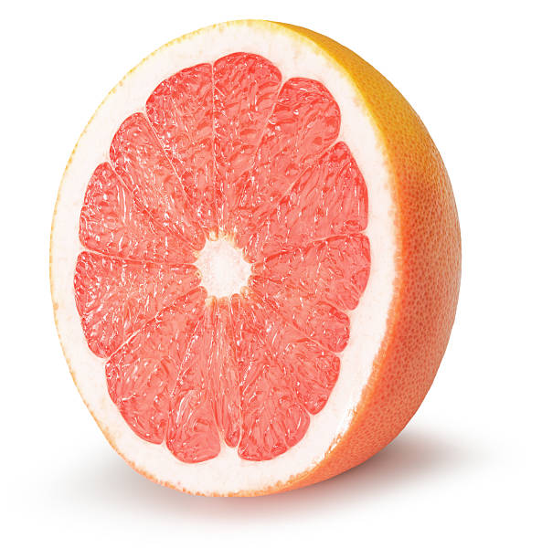 istock half of grapefruit isolated on the white background 519162898