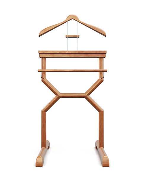 istock Outdoor clothes hanger on a white background. 3d rendering 519167000