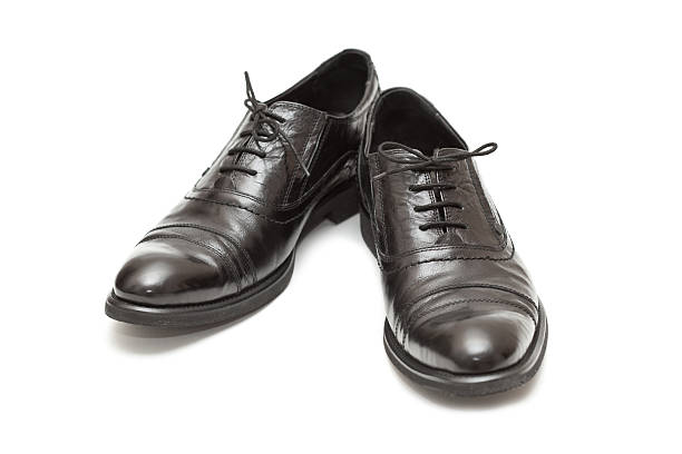 istock Fashionable men's classic leather shoes 519174685