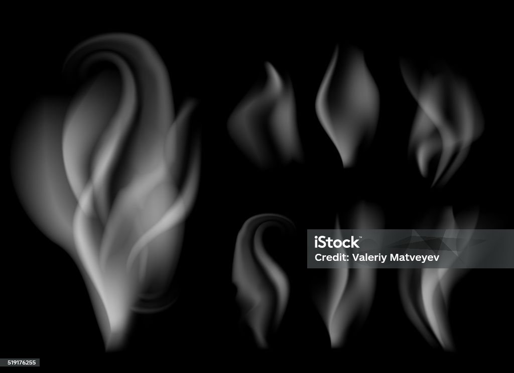 Infinity Smoke Vector Vector Smoke Stock Illustration - Download Image Now - Abstract, Bright ...
