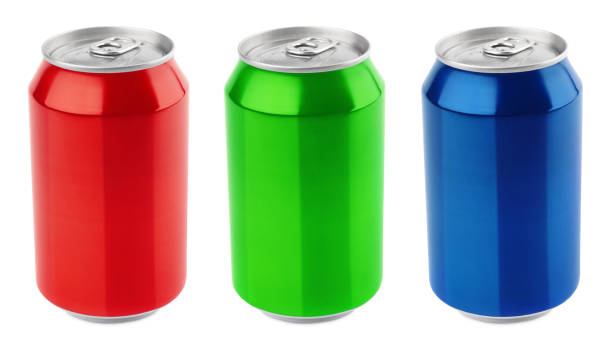 istock Set of aluminum cans 519184420