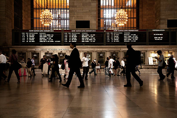 grand central terminal - stazione della metropolitana foto e immagini stock