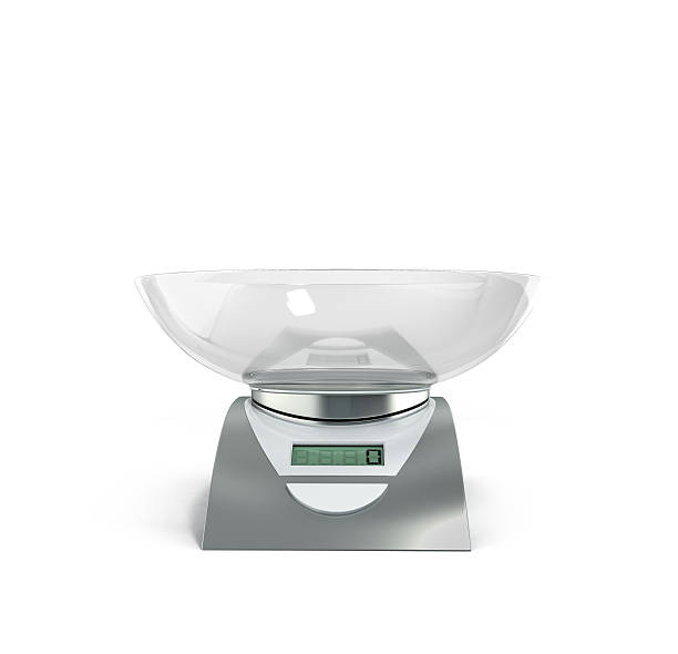 istock Electronic scales isolated on a white background 519184720