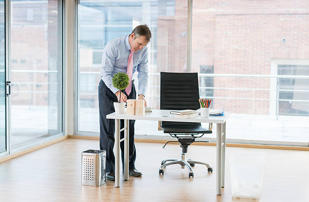 istock Business man moving to a new office 519189950
