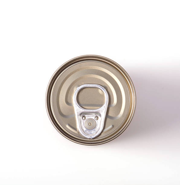 istock Food can on white background, view from the top 519193108