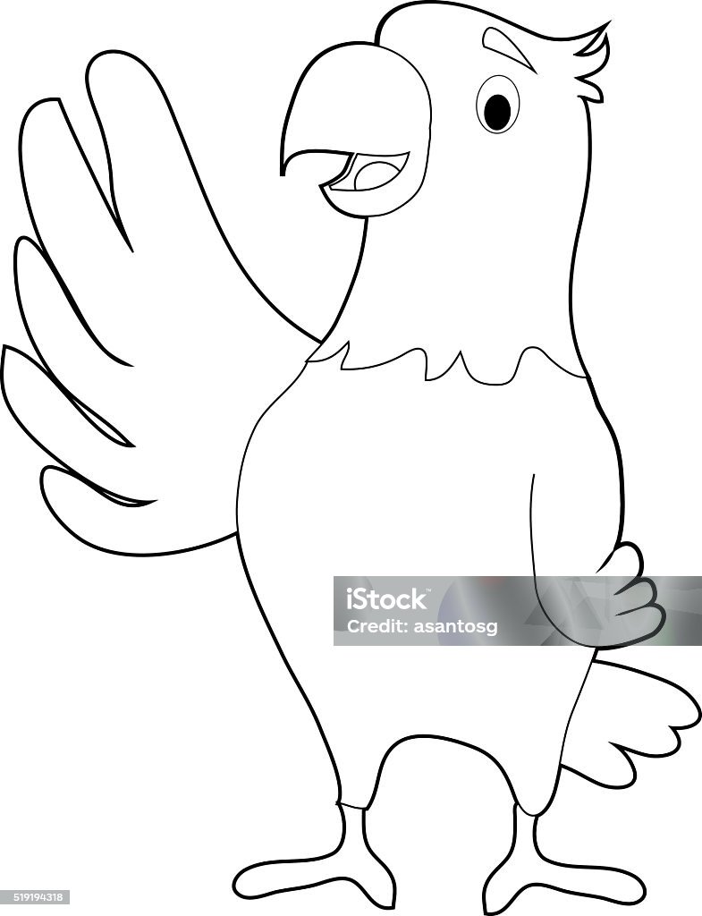 Ilustración de Fácil Los Animales Para Colorear Con Los Niños Águila y más  Vectores Libres de Derechos de Ala de animal - iStock