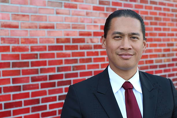 istock Natural handsome classic Asian male 519195558
