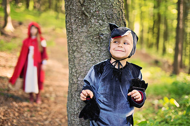 istock Big Bad Wolf  waiting for Little Red Riding Hood 519212241