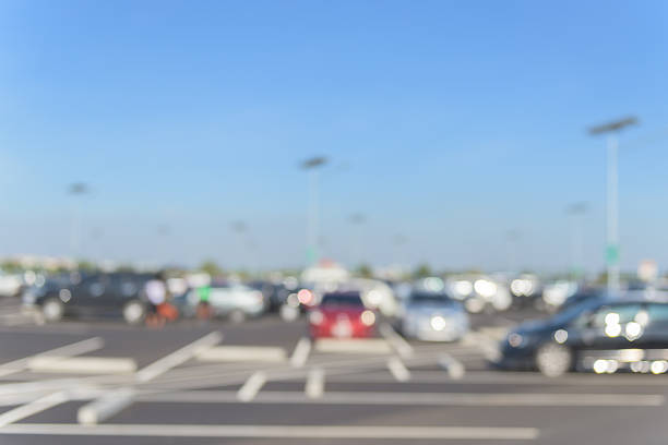 istock Car parking on blur background,Blur scene. 519213592