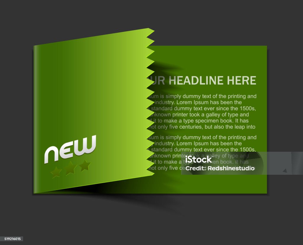Sticker Label Design Stock Illustration - Download Image Now - Abstract ...
