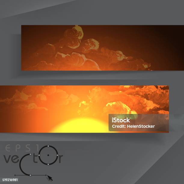 Abstract Banners With Place For Your Text Stock Illustration - Download Image Now - Abstract, Atmospheric Mood, Backgrounds