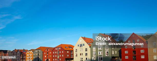 Colorful Houses Stock Photo - Download Image Now - Norway, American Culture, House