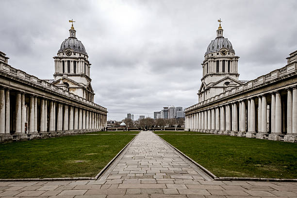 istock Greenwich and Canary Wharf in London 519219334
