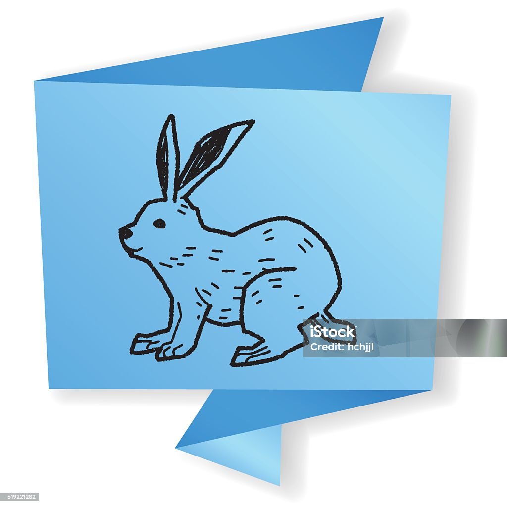 Doyle Rabbit Design Rabbit Doodle Stock Illustration - Download Image Now - Animal ...