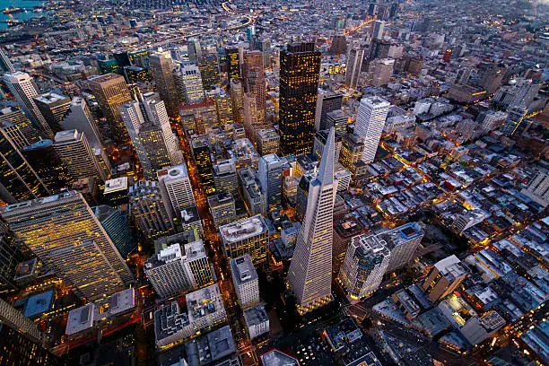 Photo of Aerial view of San Francisco