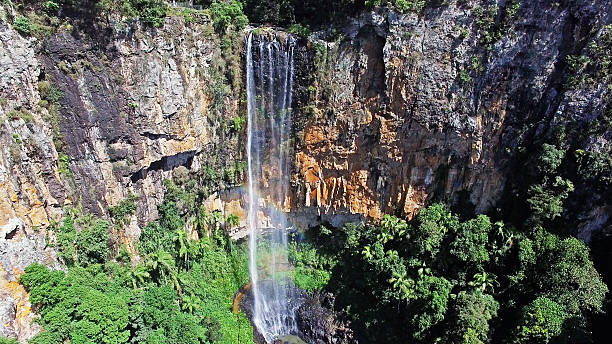 Aerial view of Waterfall - Purling Brook