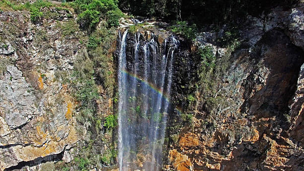 istock Aerial view of Waterfall - Purling Brook 519223948