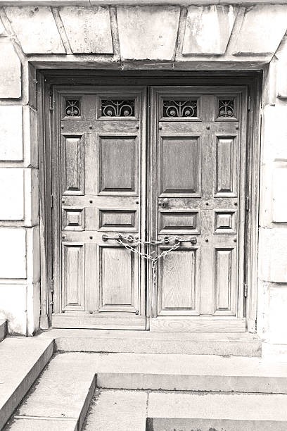istock door st paul  dral in london england old constru 519225214