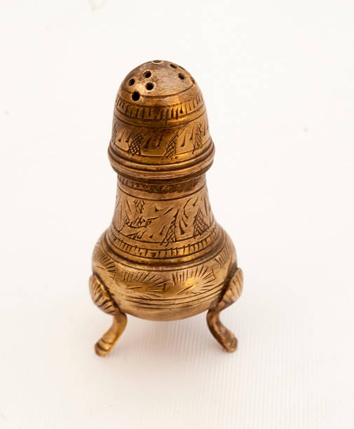 istock vintage metal salt shaker 519228298