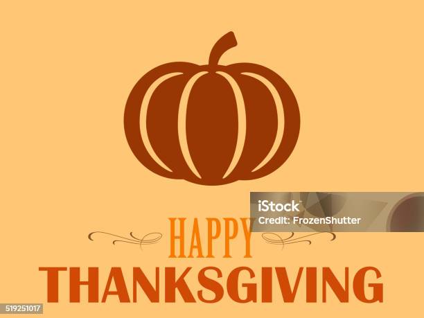 Happy Thanksgiving Stock Illustration - Download Image Now - Clip Art, Color Image, Greeting