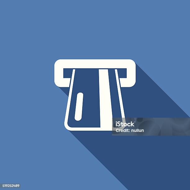 Atm Card Slot Icon Stock Illustration - Download Image Now - ATM, Bank Deposit Slip, Banking