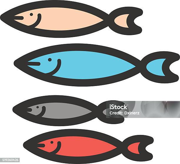 Small Fish Stock Illustration - Download Image Now - Adventure, Blue ...