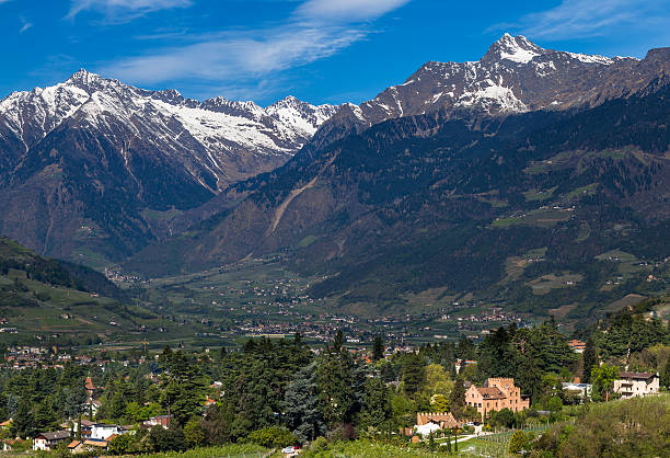 istock View from Trauttmansdorff castle, Meran, South Tyrol 519264456