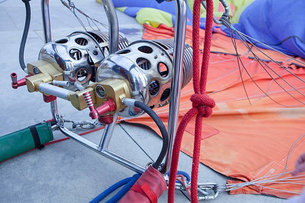 istock Hot-air balloon burners detail 519267374