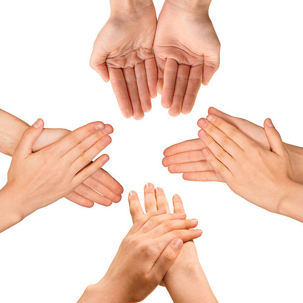 istock Set of woman hands 519268036