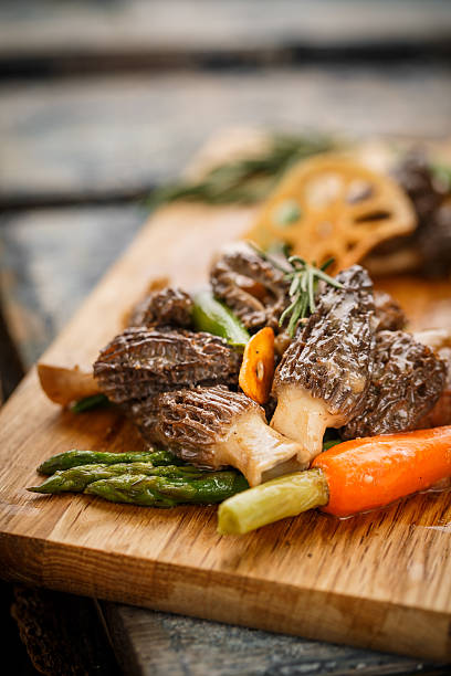 istock Morel Mushrooms on the cutting board 519270798