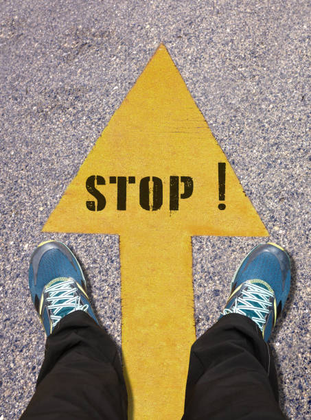 istock Feet and words Work and Life 519271082