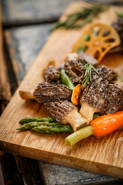 istock Morel Mushrooms on the cutting board 519271462
