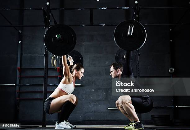 Weightlifting Champions Stock Photo - Download Image Now - Cross Training, Weightlifting, Men