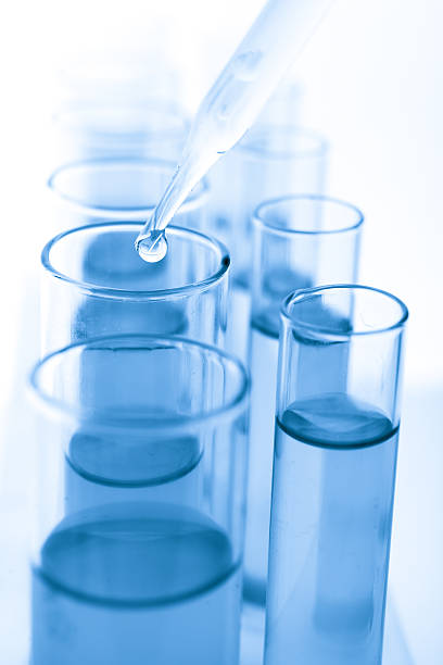 istock Refinery Laboratory Lab Tube, white background 519278097