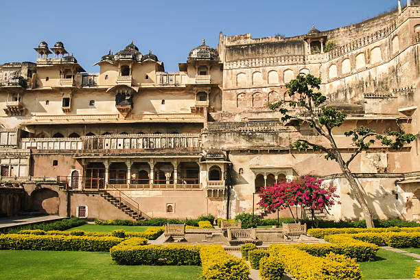 Taragarh Fort, 'Star Fort', Bundi, Indi Taragarh Fort or 'Star Fort' is the most impressive of structures of city of Bundi in Indian state of Rajasthan. It was constructed in AD 1354 upon a steep hillside at a height of 1426 feet. Taragarh Fort stock pictures, royalty-free photos & images