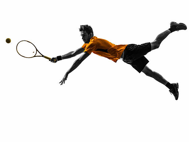 istock man tennis player silhouette 519282451