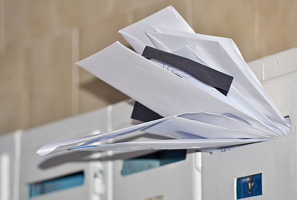 istock Letters in the letter box 519306710