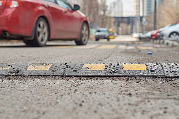 istock Speed bump on the street 519313246