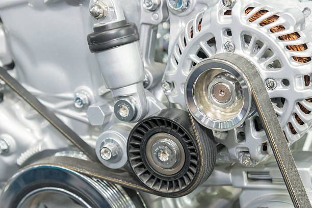 istock close-up to the alternator 519313872