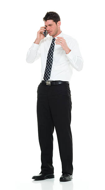 istock Businessman talking on mobile phone 519314050