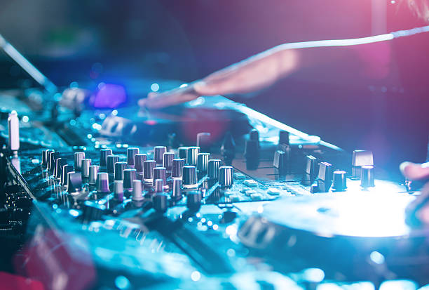 istock DJ sound equipment at nightclubs. 519315464