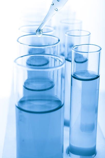 istock Refinery Laboratory Lab Tube, white background 519325531