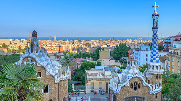 istock Park Guell in Barcelona, Spain 519325595