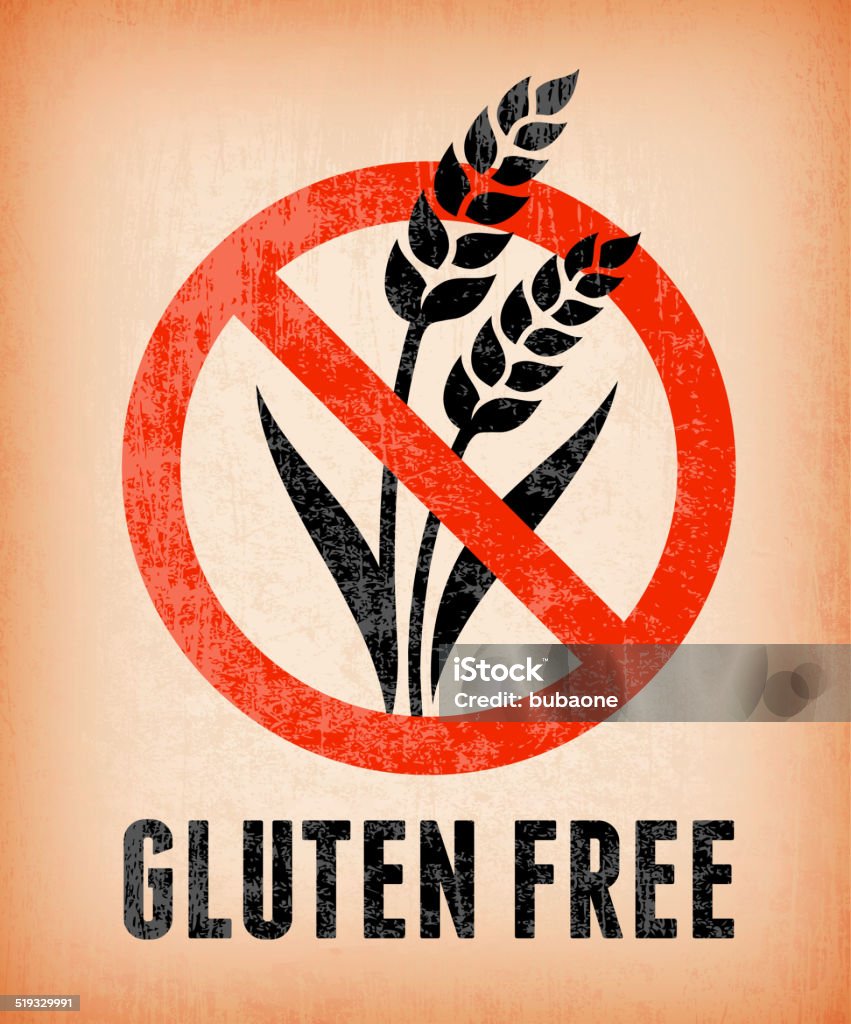 Certificación están libres de Gluten Banners vector de fondo sin royalties - arte vectorial de Sin gluten libre de derechos