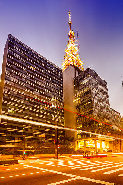 istock Sunrise at Paulista Avenue 519330286