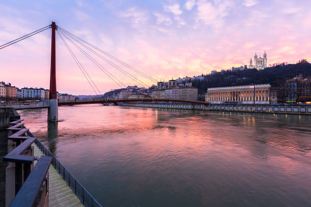istock Lyon Saone river Fourviere Notre-Dame 519330970