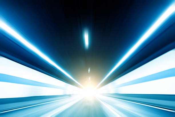 istock Urban highway traffic at night 519333998